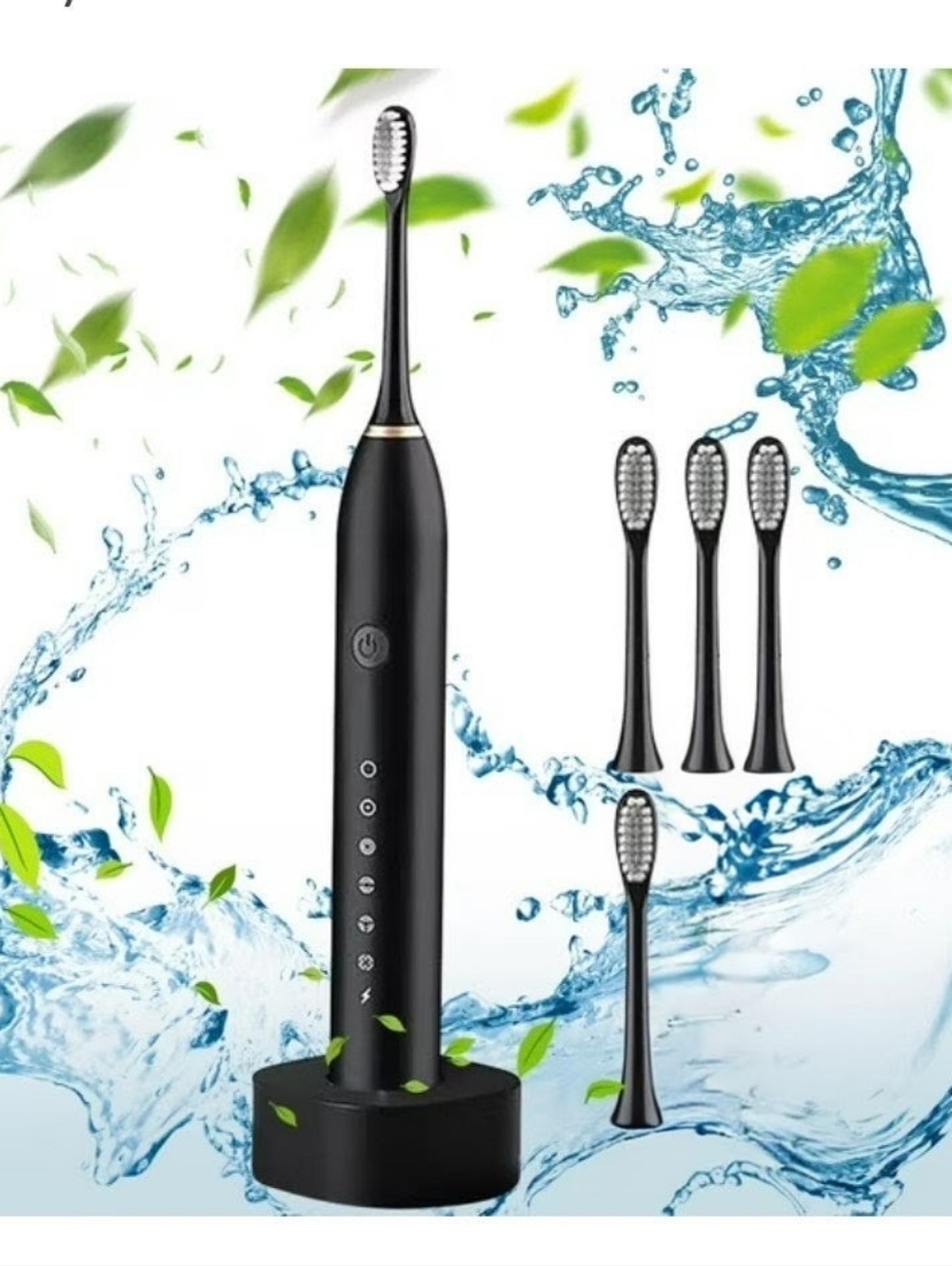 X-3 Sonic Electric Toothbrush - Black